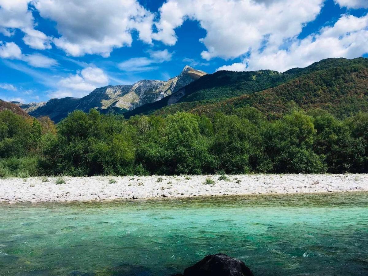Apartma Kacwa Villa Kobarid Buitenkant foto