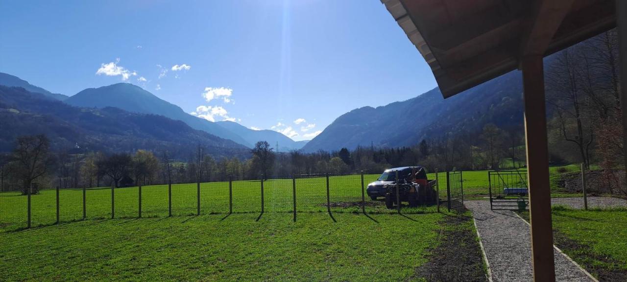 Apartma Kacwa Villa Kobarid Buitenkant foto